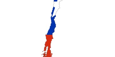 Chile ramani bendera
