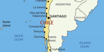 Ramani ya Chile nchi